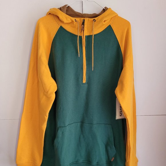Dravus Other - Yellow and Green Men's Hoodie